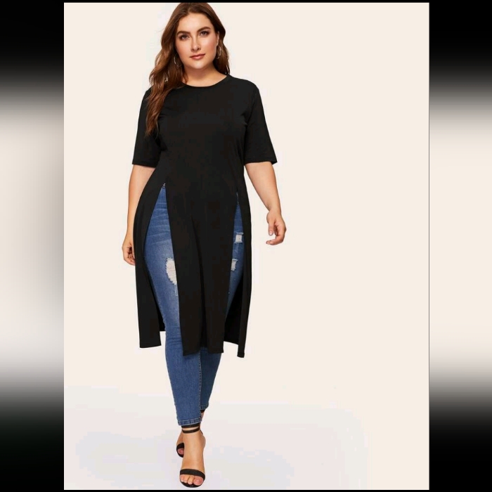 Split Longline Tee